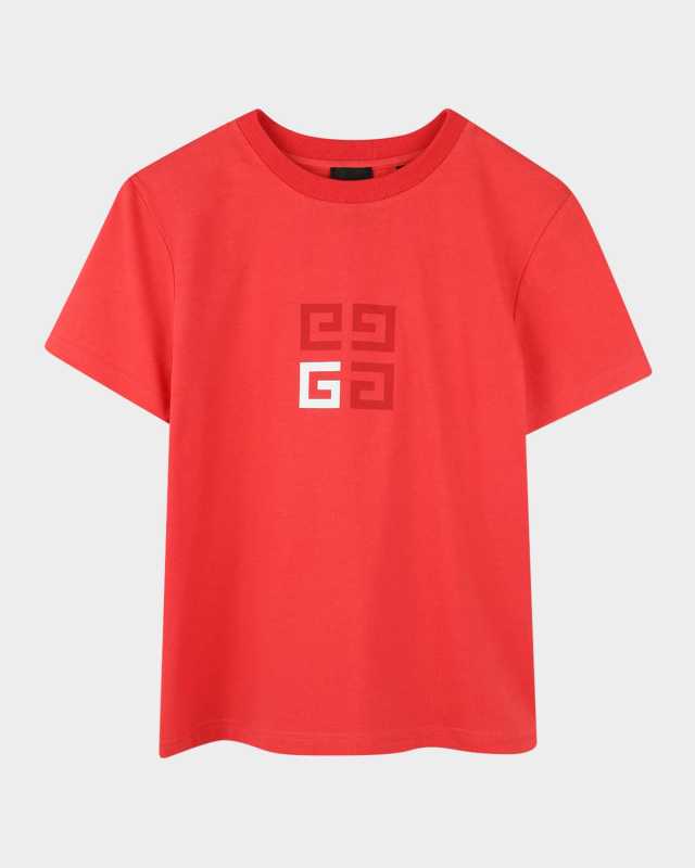 Boy's 4G Graphic T-Shirt, Size 4-